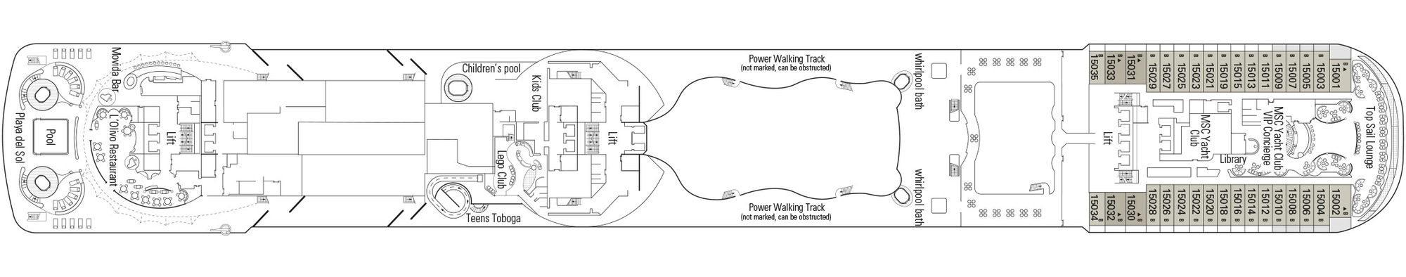 Deck 15 - Leonardo Da Vinci plan